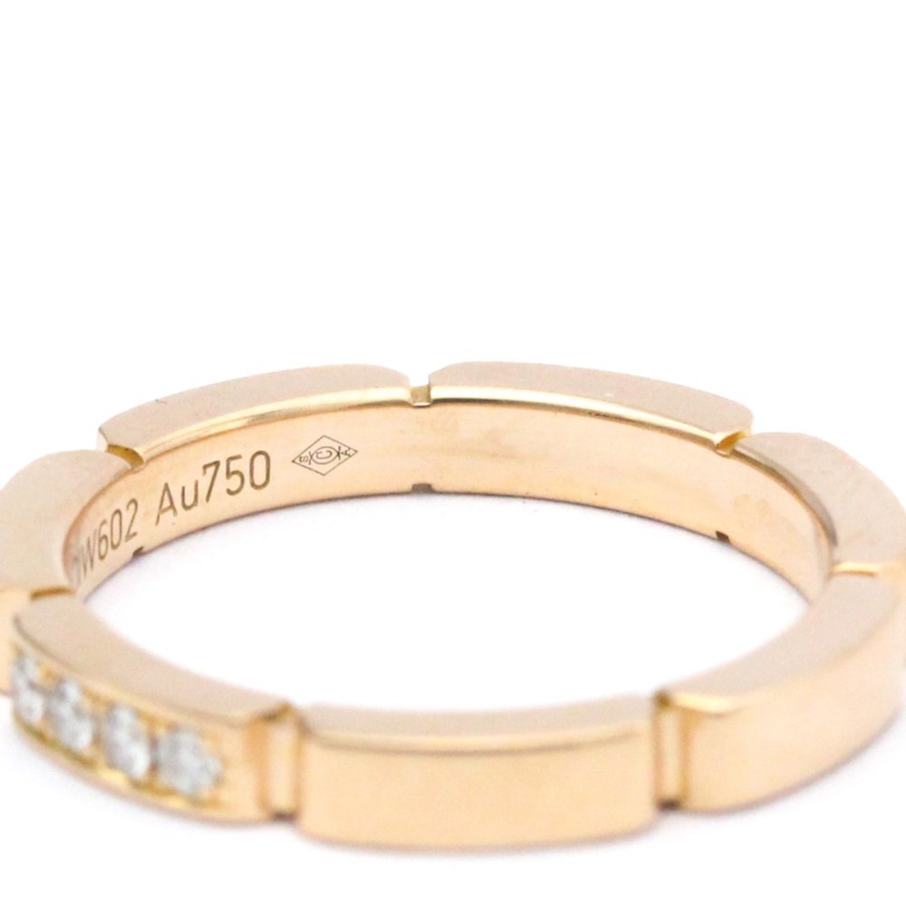 Cartier Maillon Panthere Pink Gold (18K) Fashion Diamond Band Ring Pink Gold - Picture 7 of 10